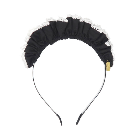 Gathered Lacy Edge Crown