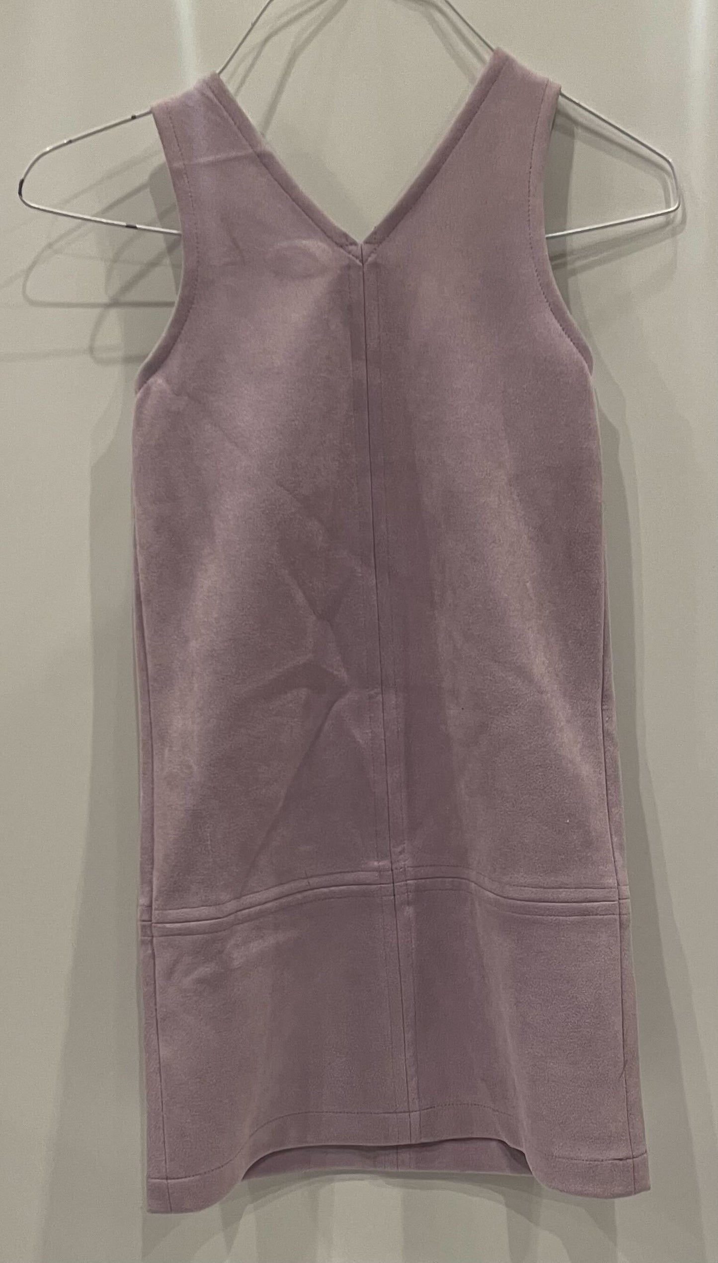 LIGHT PURPLE SWADE POCKET DRESS