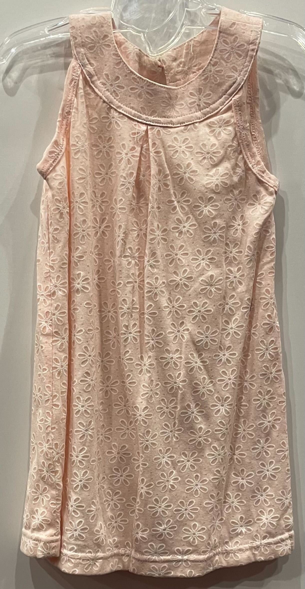 PINK FLORAL LACE DRESS