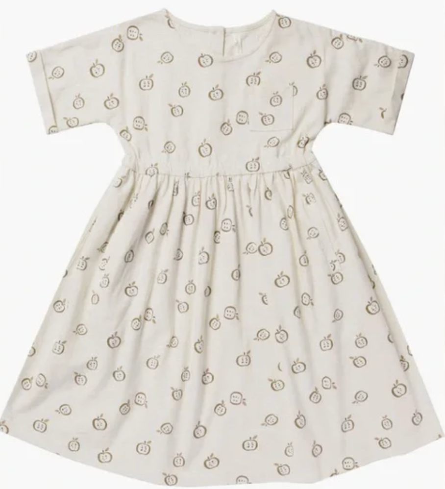 kat t-shirt dress || apples