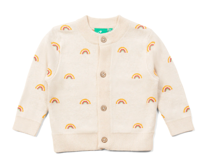 From One To Another Over The Rainbow Knitted Cardigan