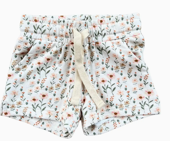 Girl's Shorts Bamboo/Cotton - Daisy Fields