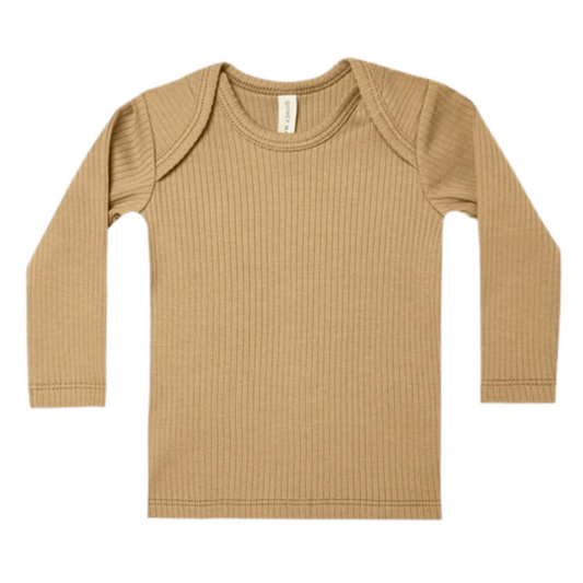 RIBBED LAP TEE