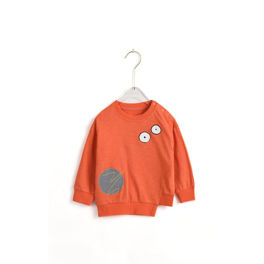 Applique Embroidery Sweatshirt