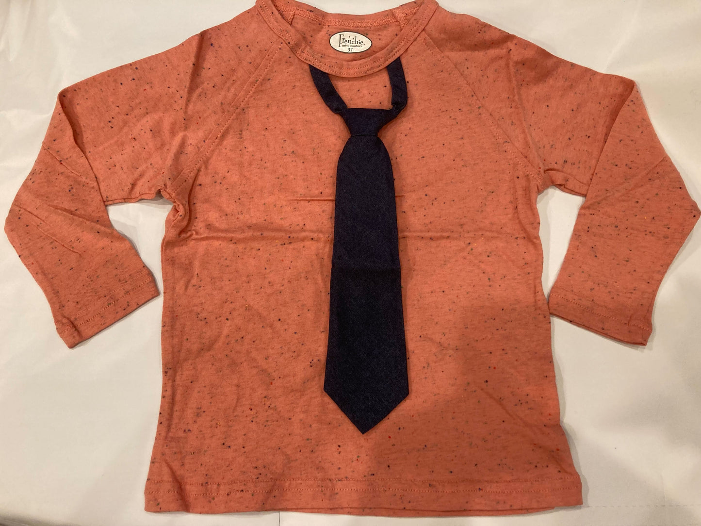 Orange w/ Navy Tie Tee