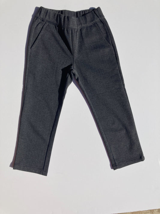 SOFT SUIT PANT DARK GREY