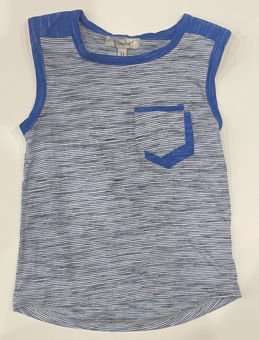 BLUE STRIPE TANK