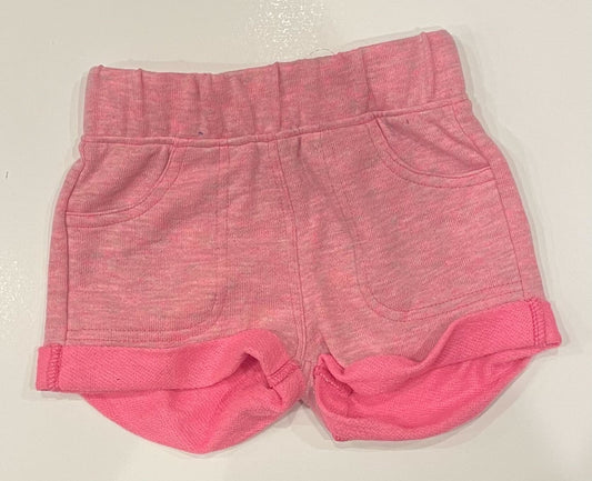 PINK TERRY CLOTH SHORT