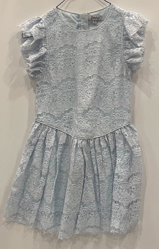 LACE DRESS BLUE