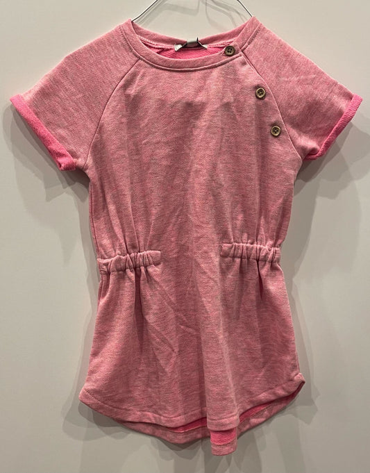 PINK SWEATSHIRT DRESS