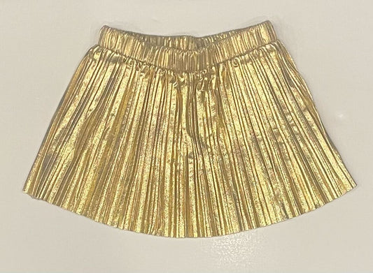 METALLIC GOLD SHINE SKIRT
