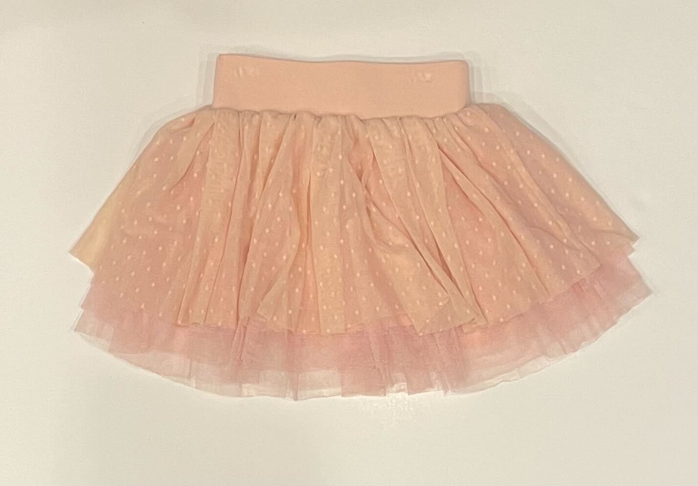 PINK TUTU WITH PINK POLKA DOTS