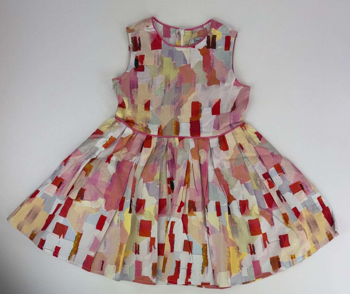 MULTI-COLOR ARTSY DRESS