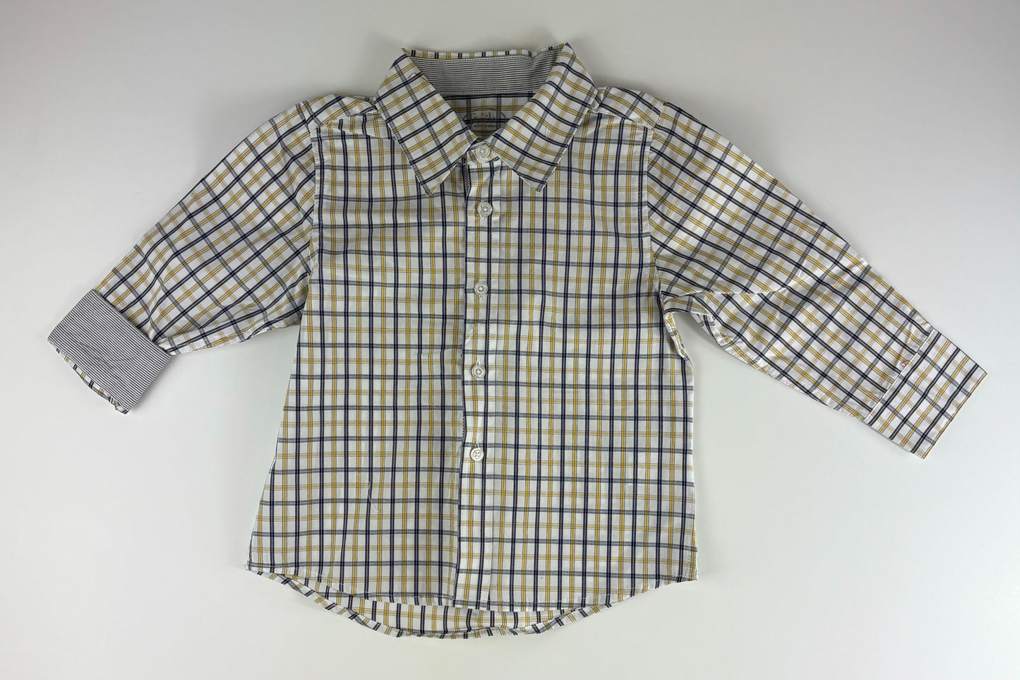 BLUE AND YELLOW PLAID JOEY