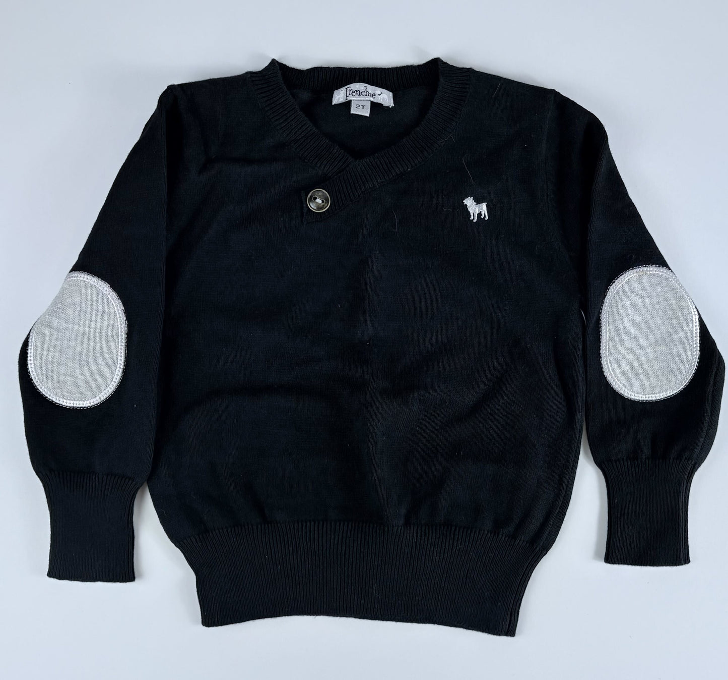 BLACK COLLIN SWEATER