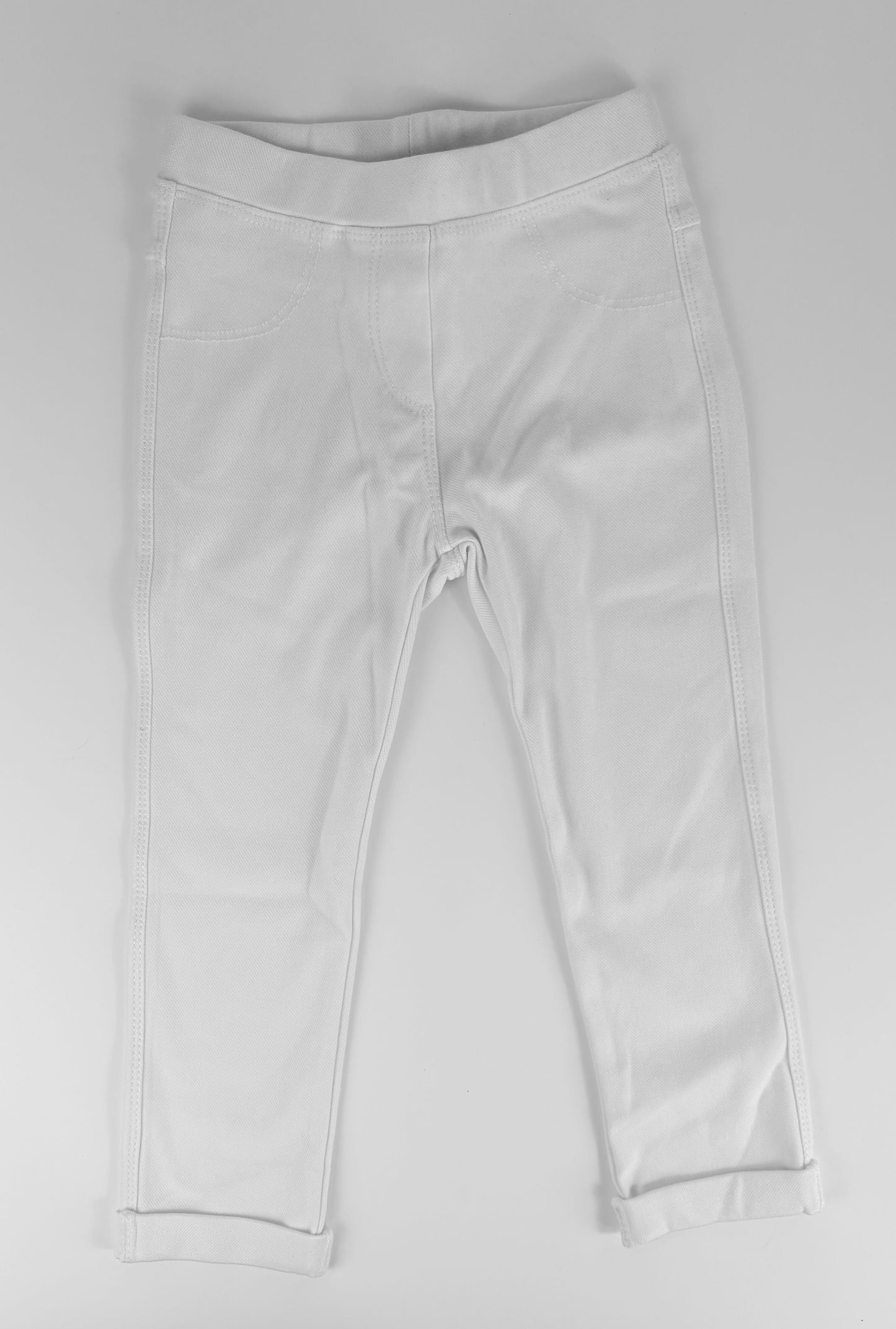 WHITE JEGGING