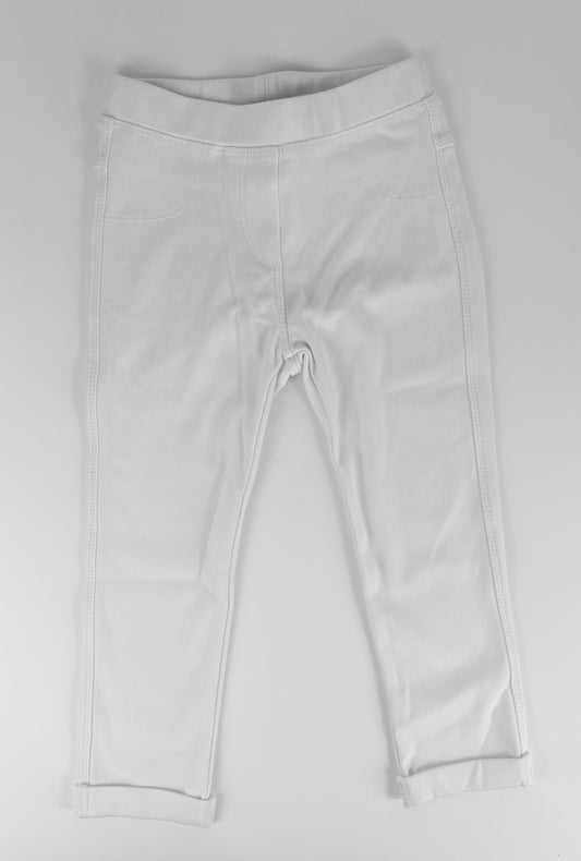 WHITE JEGGING