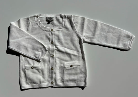 COLLEEN WHITE SWEATER