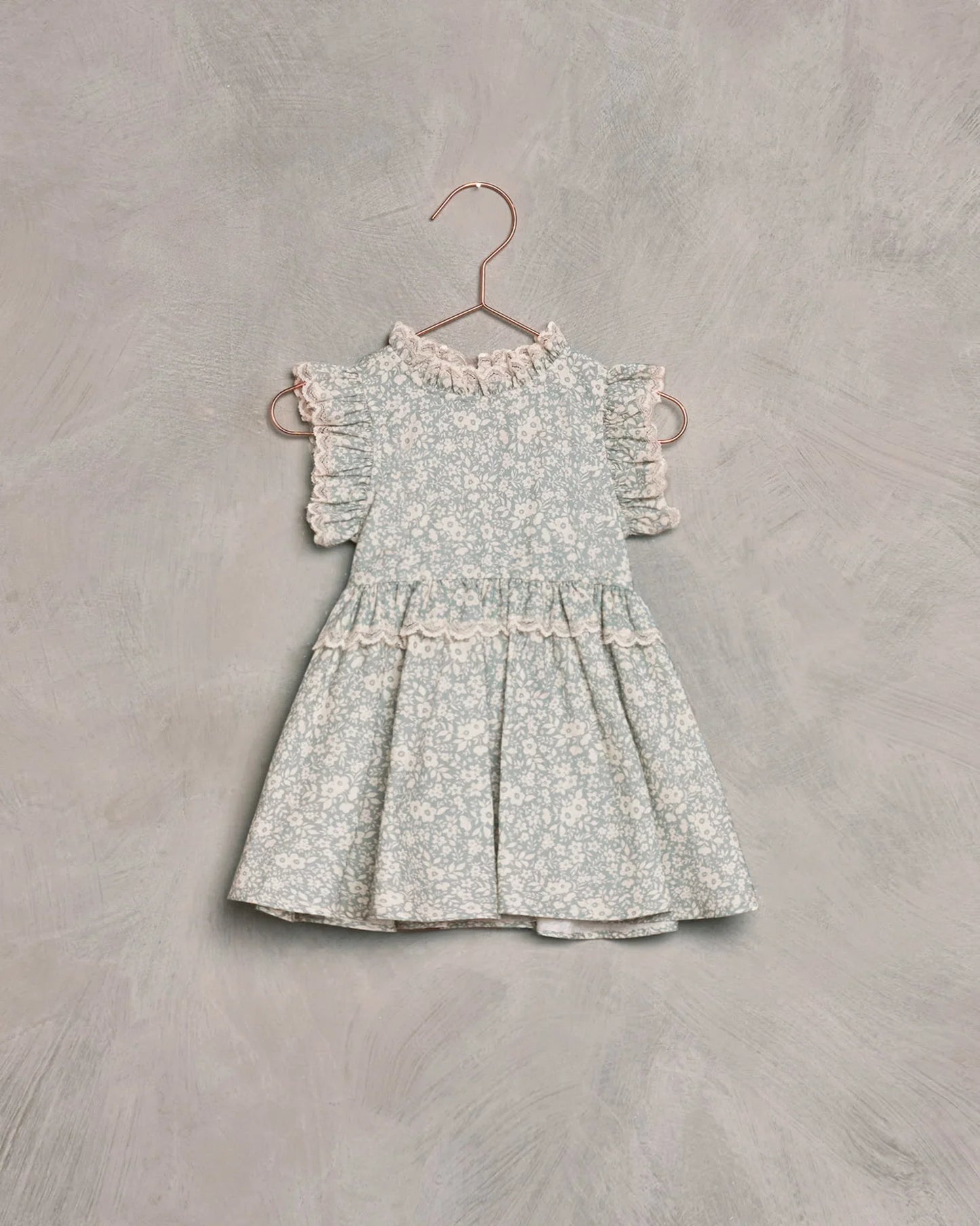 alice dress | blue floret
