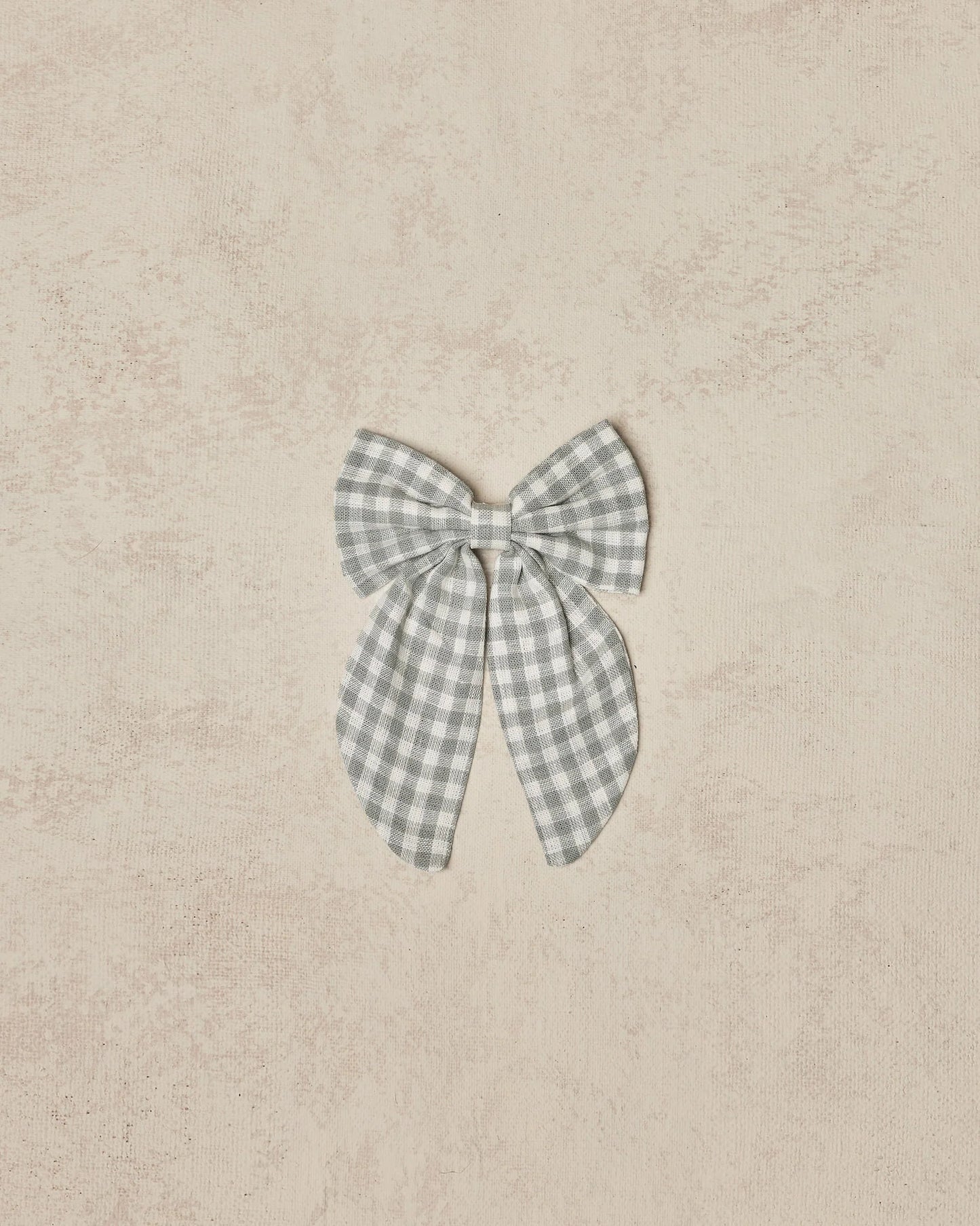 oversized bow | gingham