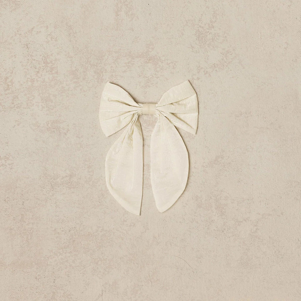 oversized bow | natural