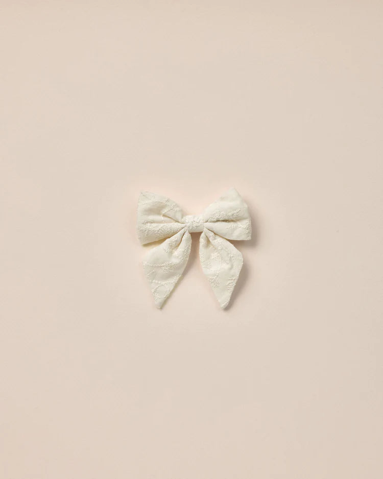 sailor bow || ivory