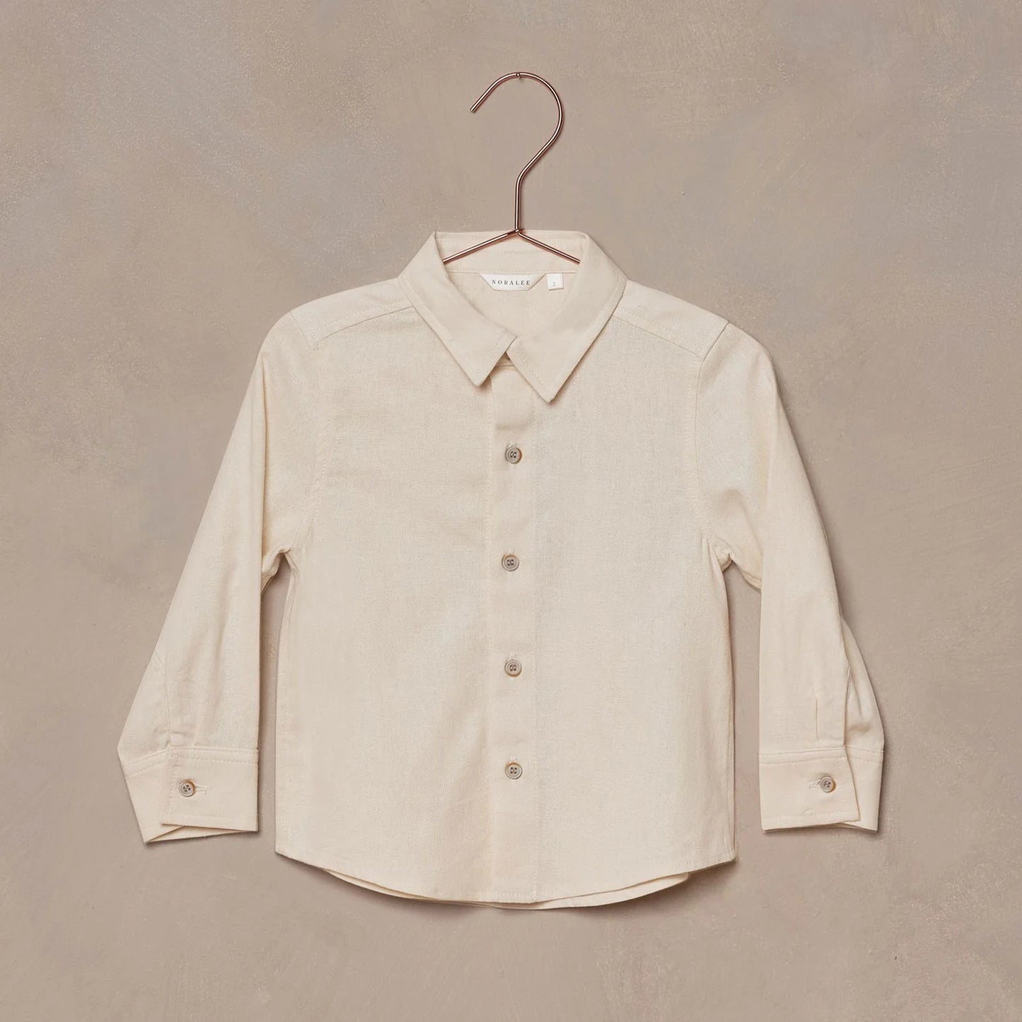 harrison button down || natural