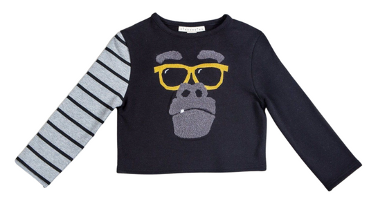Boy's Striped Kinderkind Kool Long Sleeve