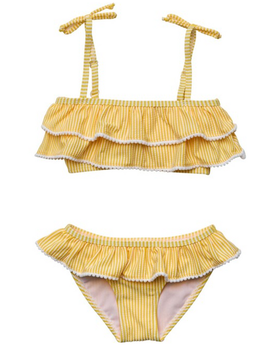 MARIGOLD STRIPE TIE BIKINI