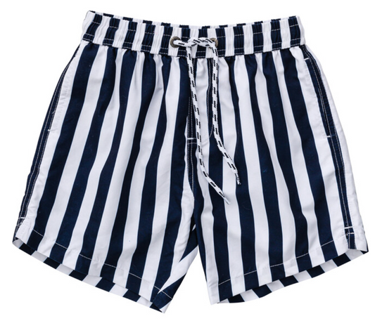 NAUTICAL STRIPE VOLLEY BOARD SHORT