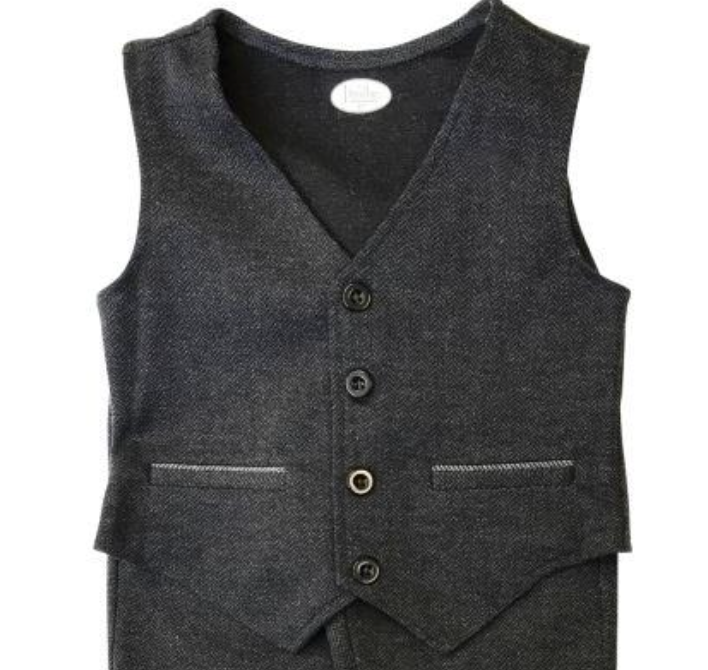 soft suit vest Light Grey