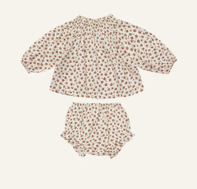 QUINCY BLOUSE SET || SPICE FLORAL