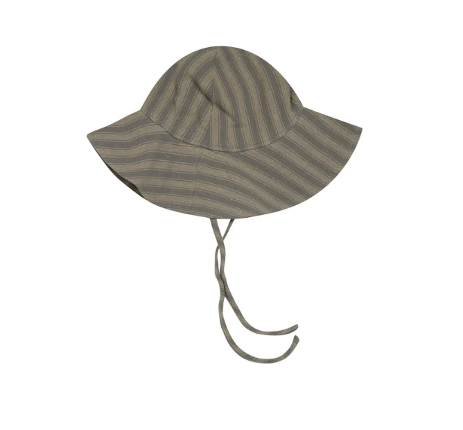FLOPPY SUN HAT || RETRO STRIPE
