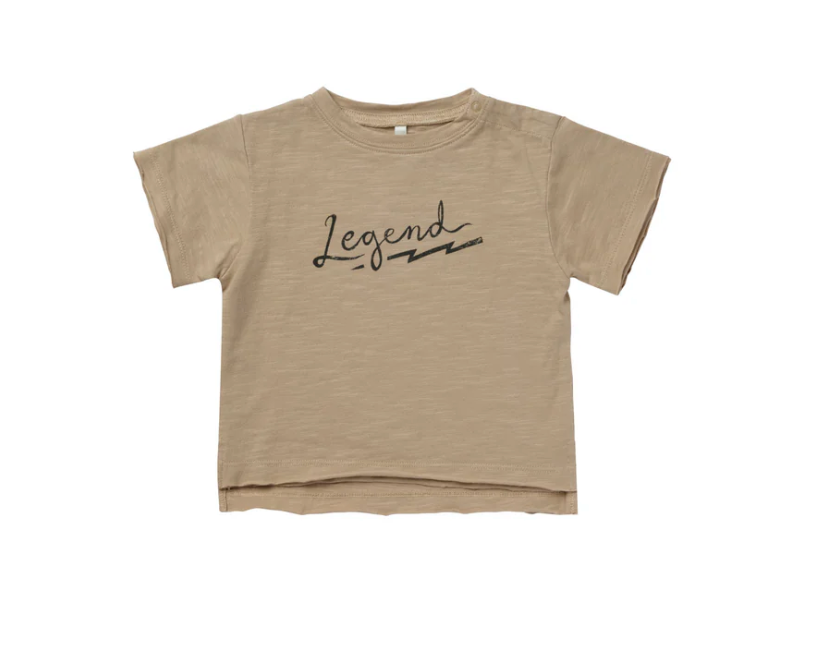RAW EDGE TEE || LEGEND