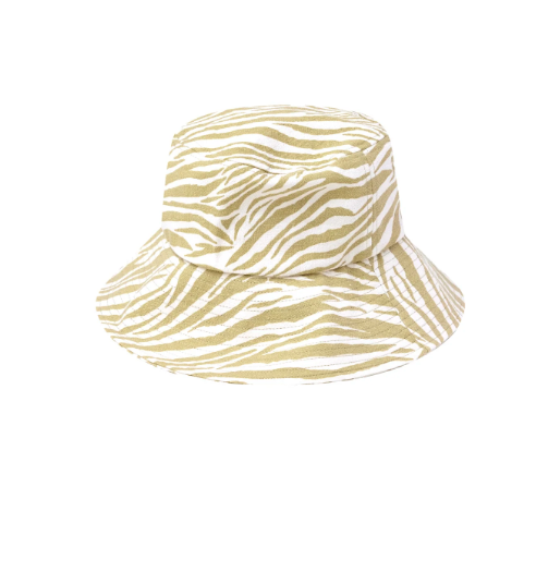 BEACH BUCKET HAT || ZEBRA