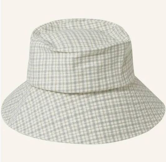 BEACH BUCKET HAT || LAUREL PLAID