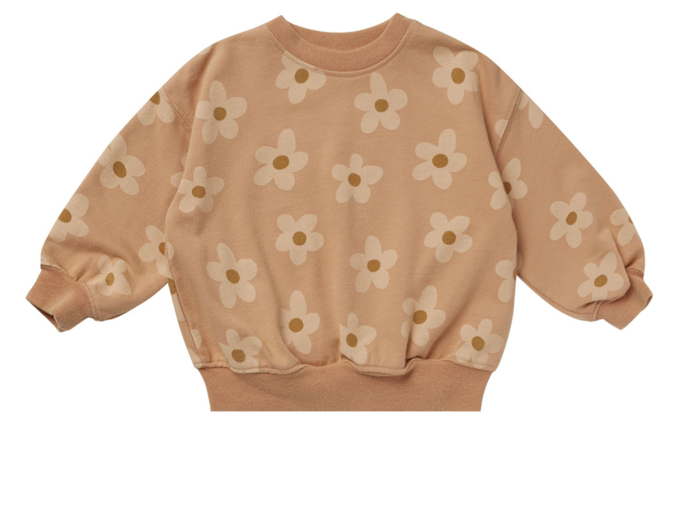 RELAXED SWEATSHIRT || MELON DAISY