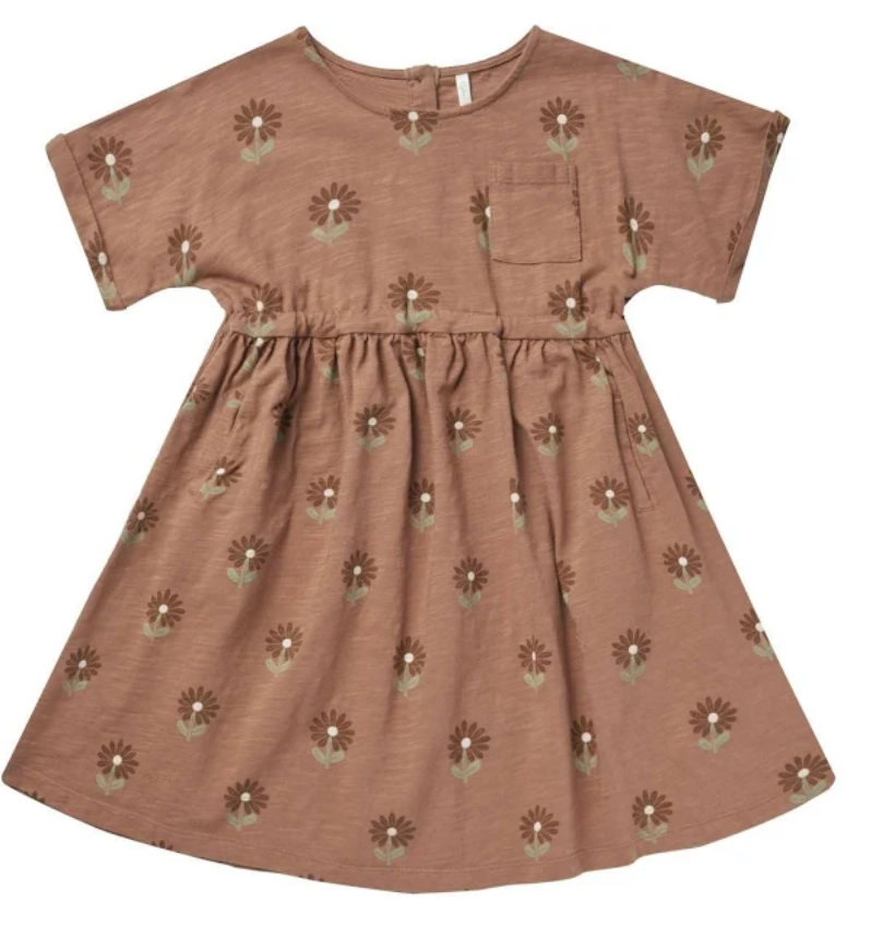 KAT T-SHIRT DRESS || SUNFLOWER