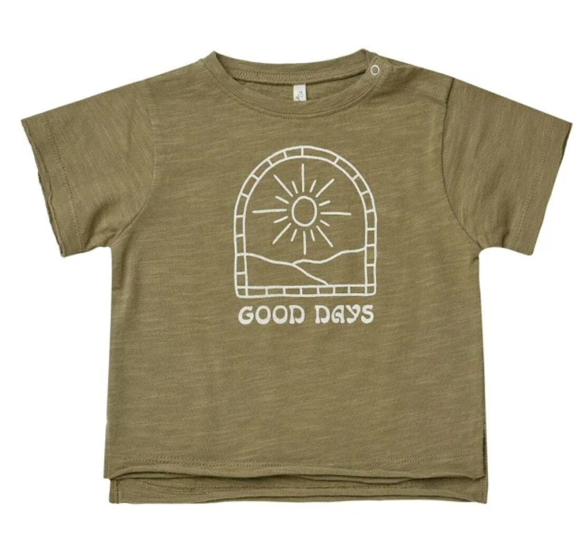 RAW EDGE TEE || GOOD DAYS