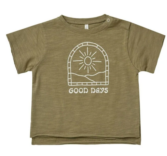 RAW EDGE TEE || GOOD DAYS