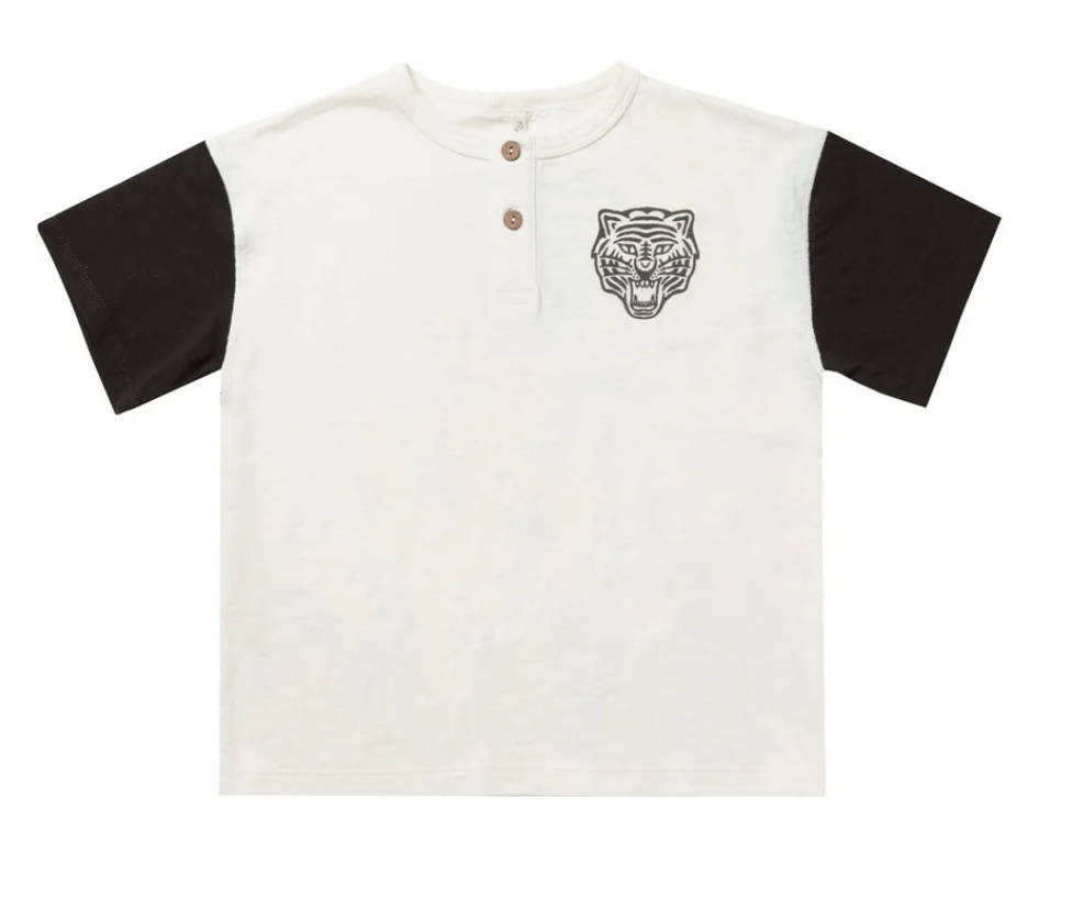 HENLEY CONTRAST TEE || TIGER