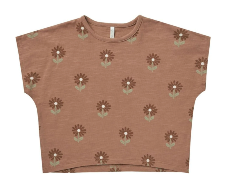 CROP TEE || SUNFLOWER