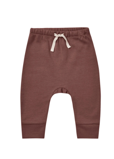 DRAWSTRING PANT || PLUM