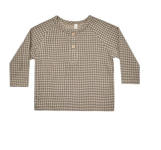 ZION SHIRT || FOREST MICRO PLAID
