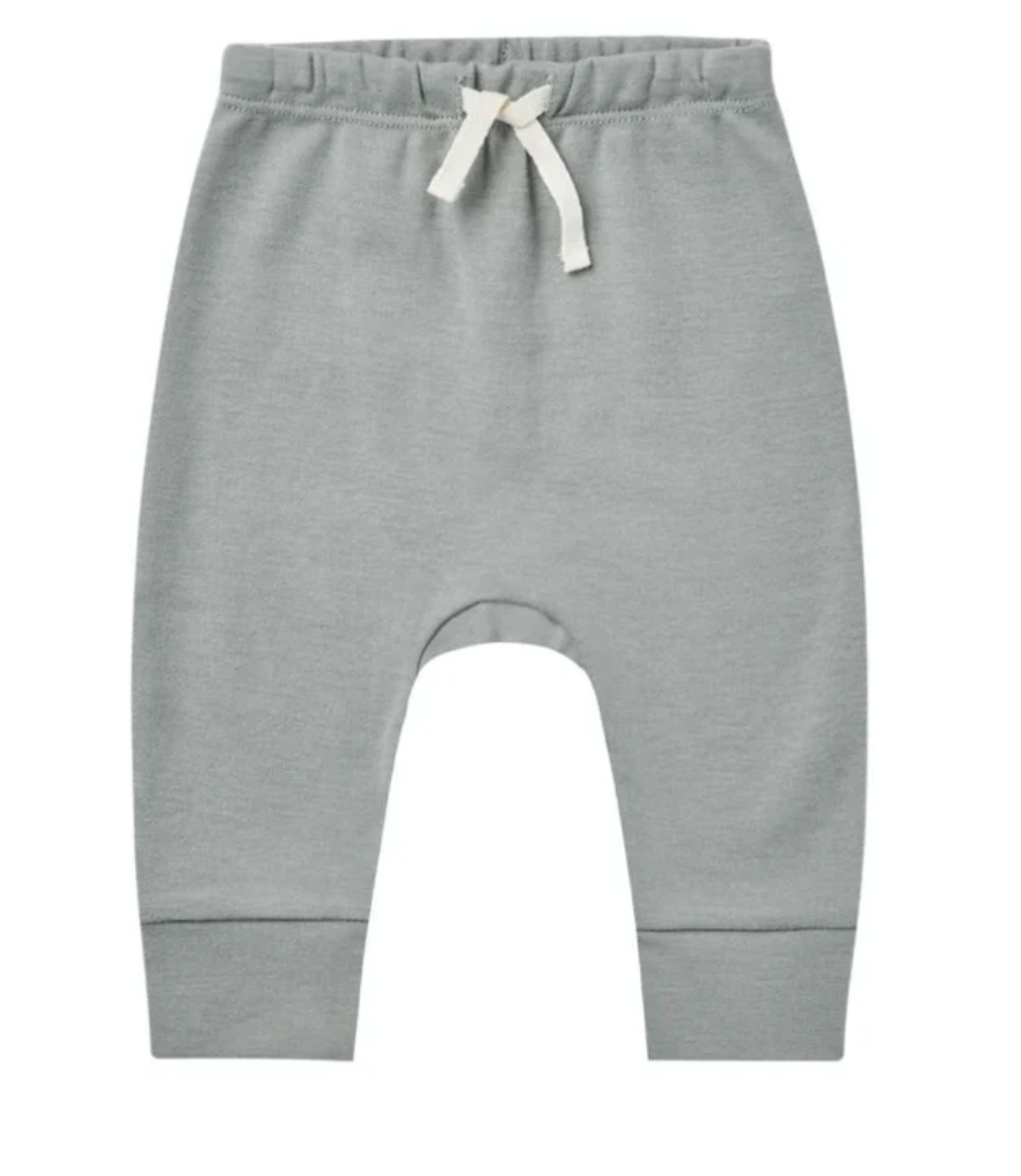 DRAWSTRING PANT || DUSTY BLUE