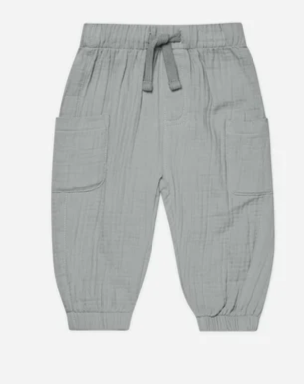 LUCA PANT || DUSTY BLUE