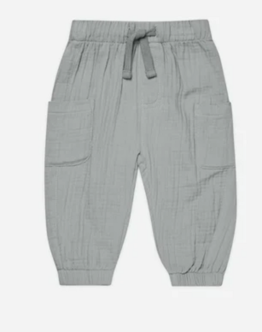 LUCA PANT || DUSTY BLUE