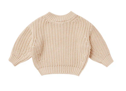 CHUNKY KNIT SWEATER || SHELL