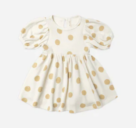 WAFFLE BABYDOLL DRESS || BUTTER DOTS