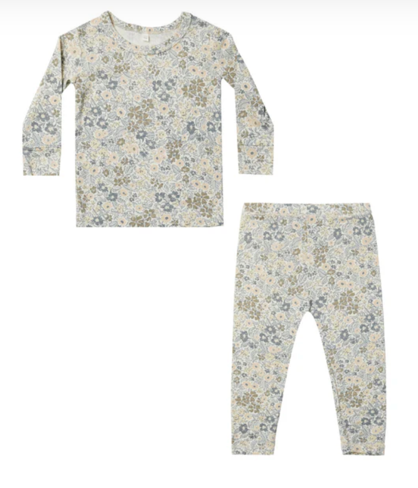 BAMBOO PAJAMA SET || WINTER GARDEN